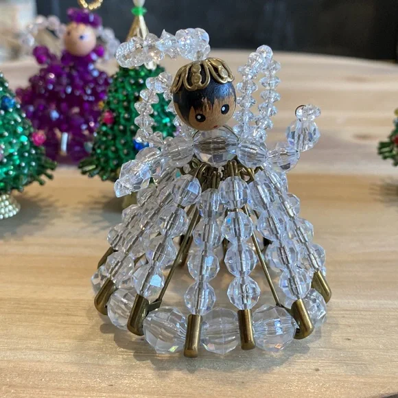 Set of vintage Christmas decor